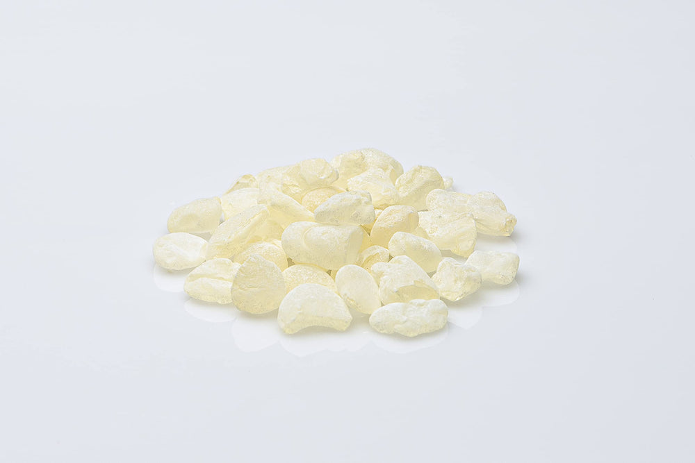 MASTISHOP Chios Mastiha aroma profile, balsamic piney herbal notes