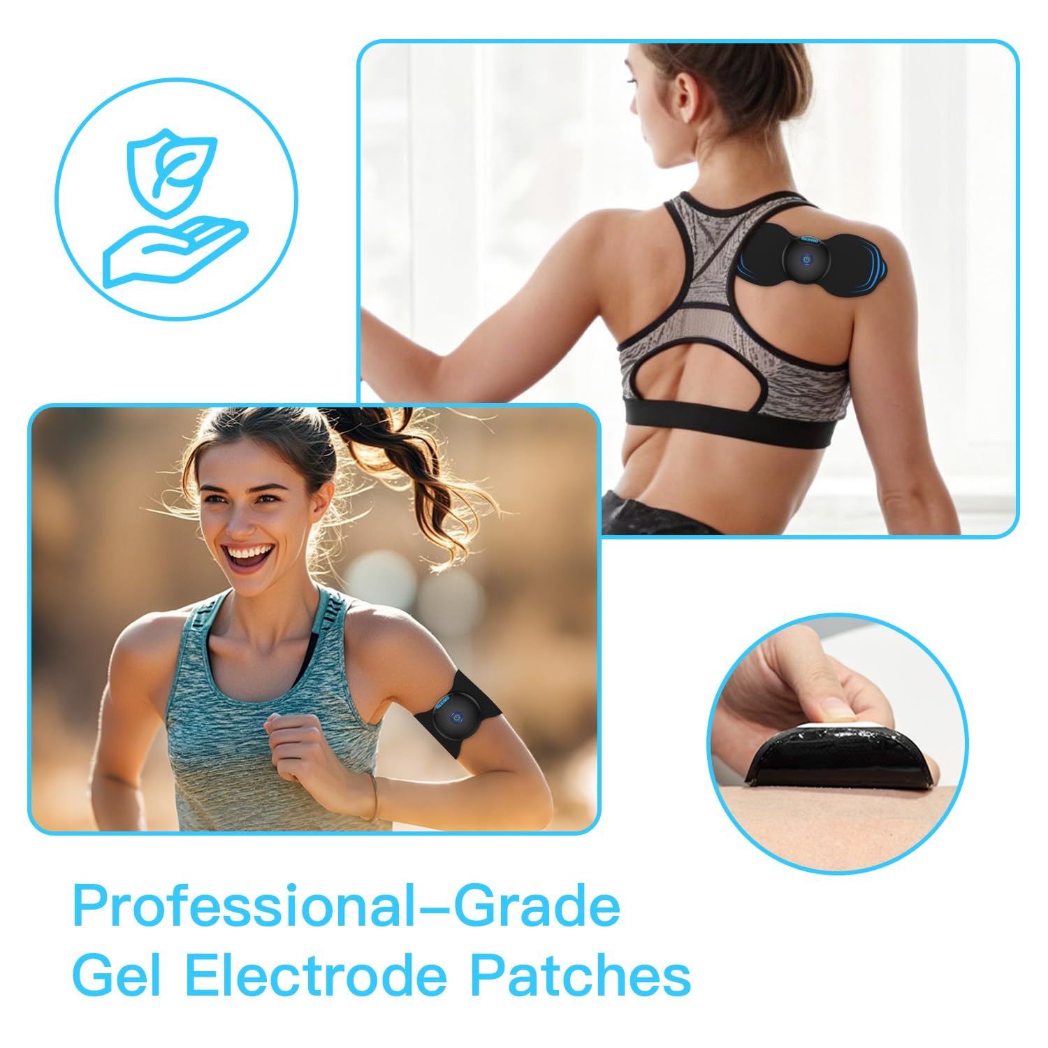 MASTOGO pads easy-clean design supports repeated use with proper care.