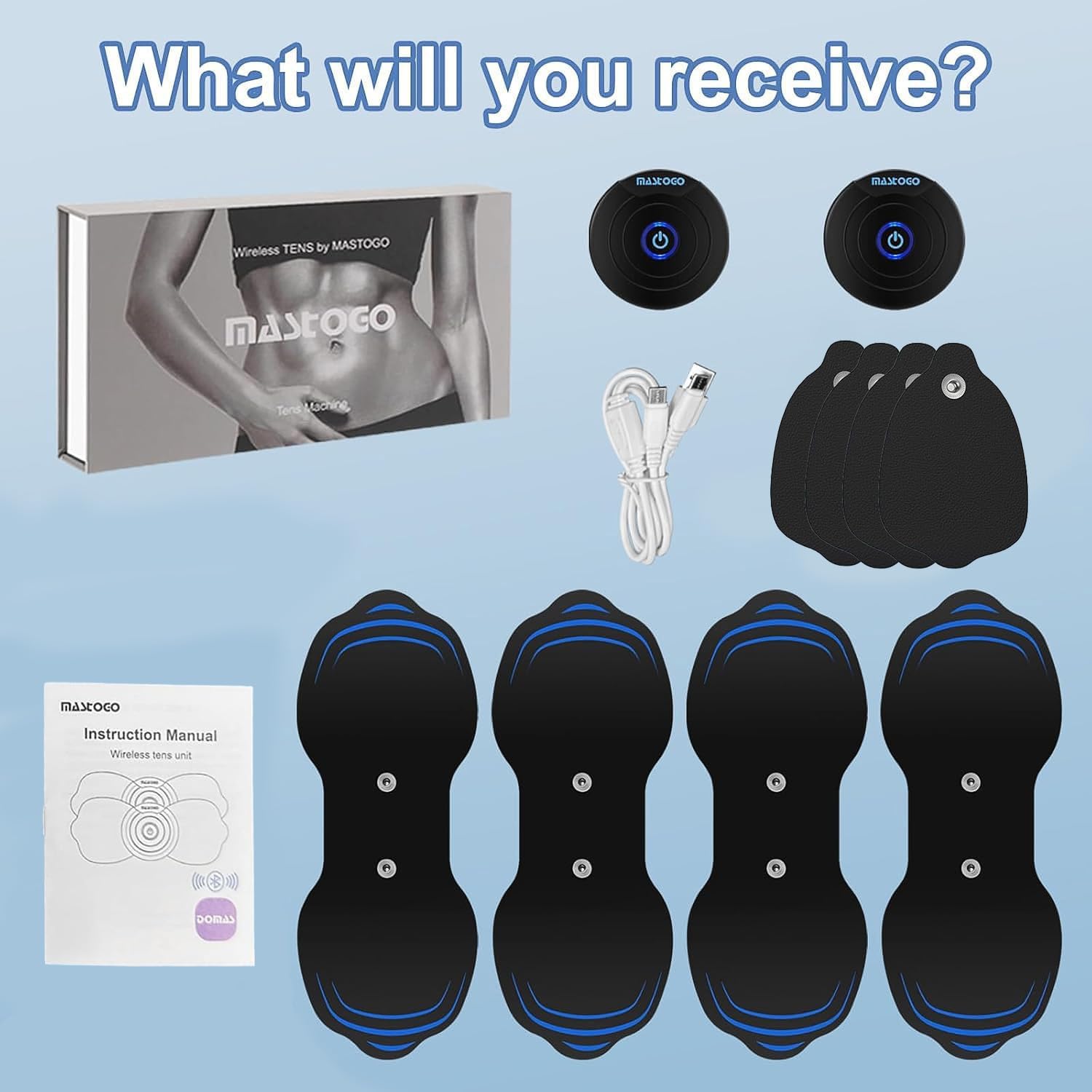 MASTOGO portable case for travel-friendly pain relief