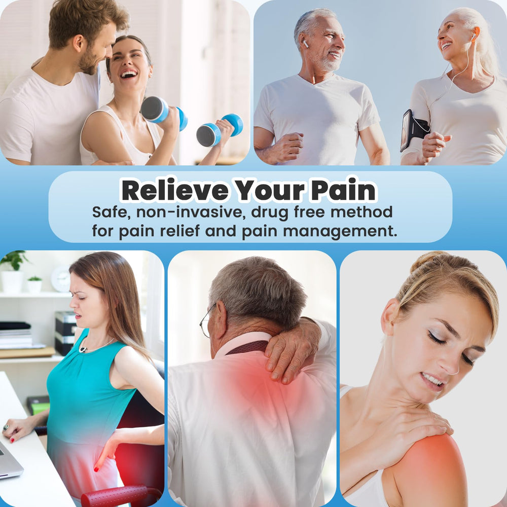 MASTOGO two-set wireless design for multi-area pain relief
