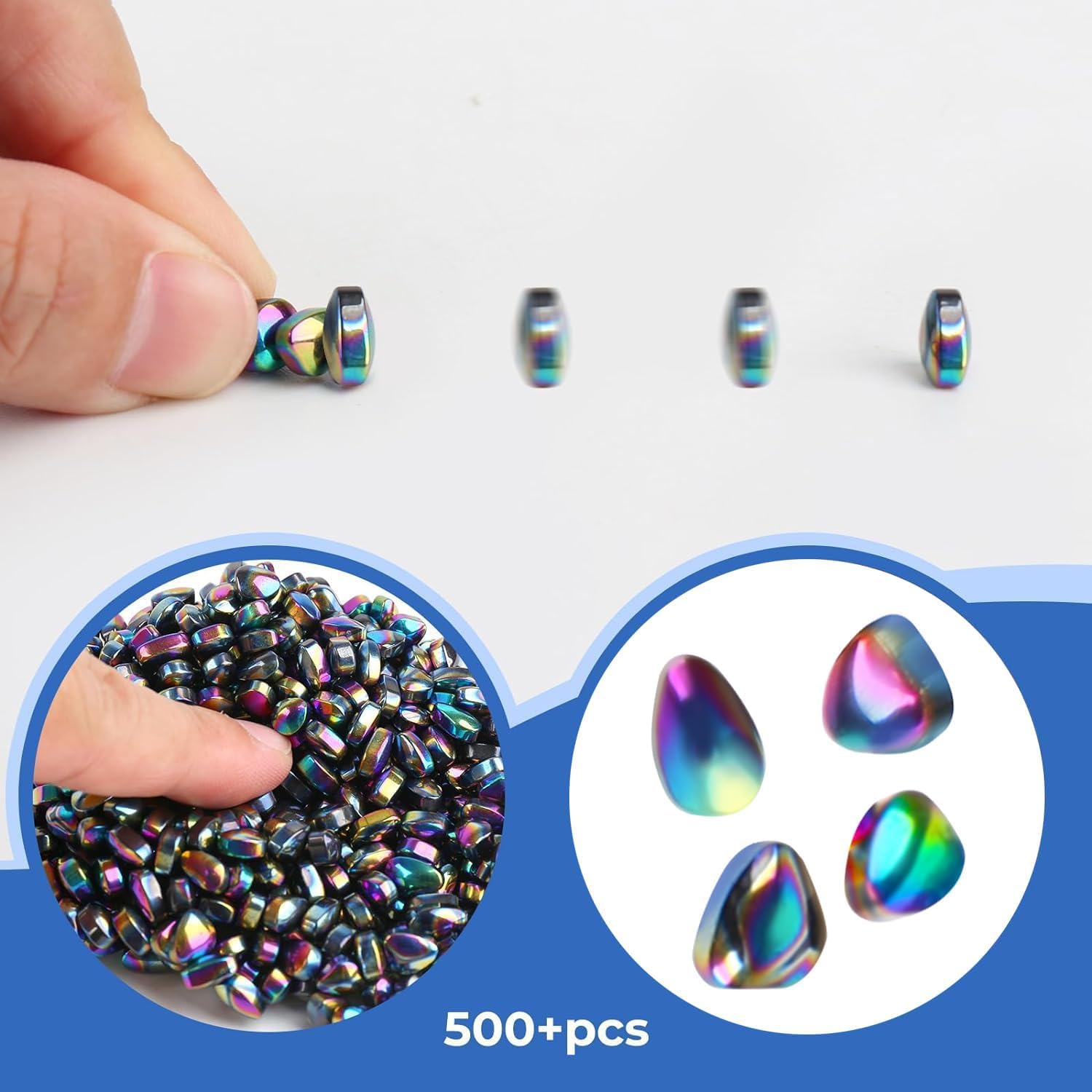 Matassari desk experience with 550pcs fidget pieces boosts focus.