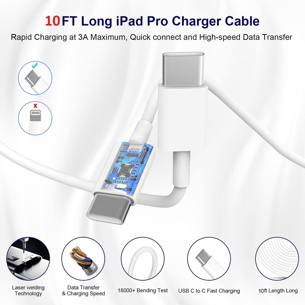 Matsusho 10ft USB-C to USB-C cable extended reach