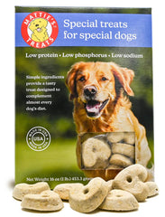 Mattie's Treats heart-shaped treats in a 1lb box make tasty rewards for training.
