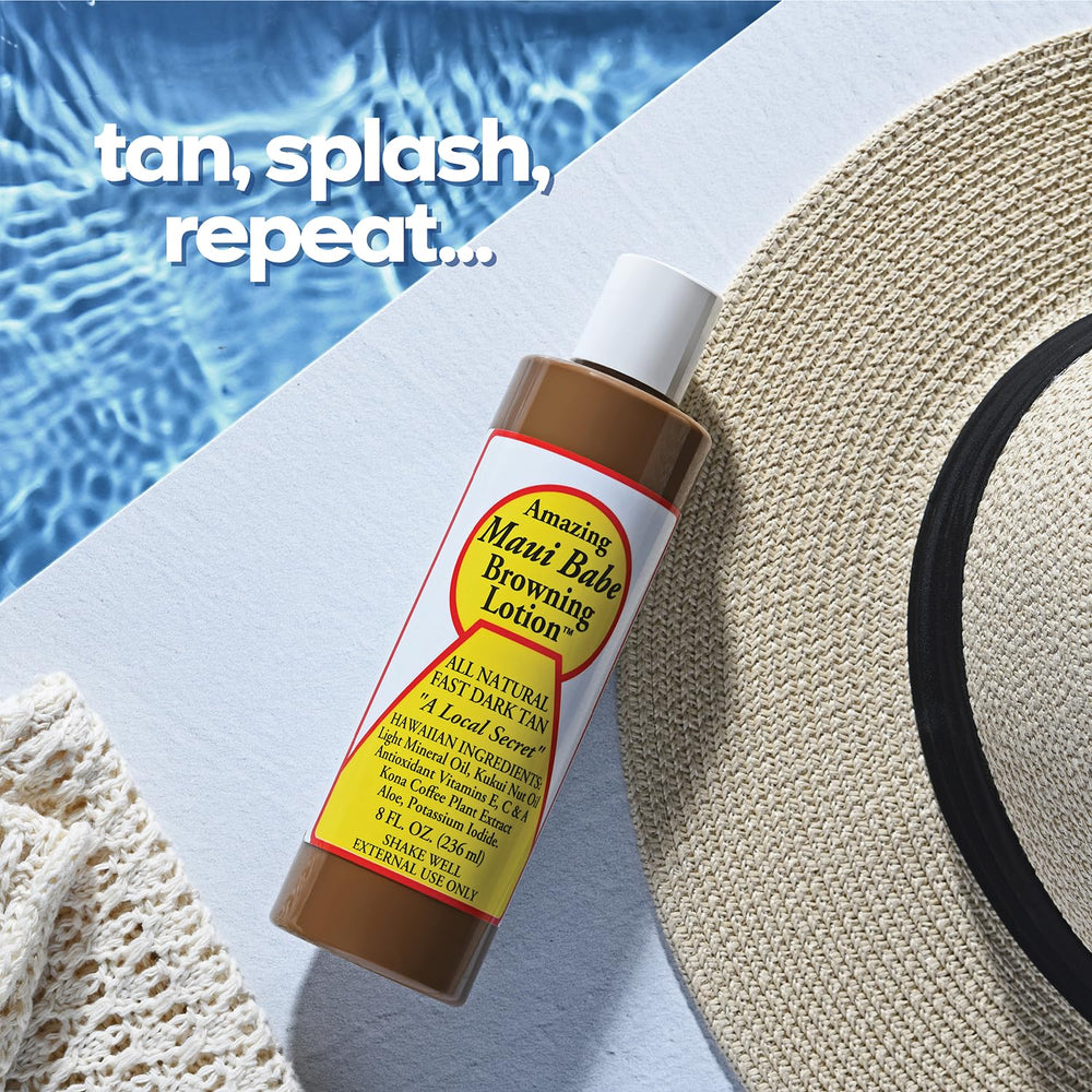 Maui Babe coconut-scent after-sun lotion ideal for post-sun care