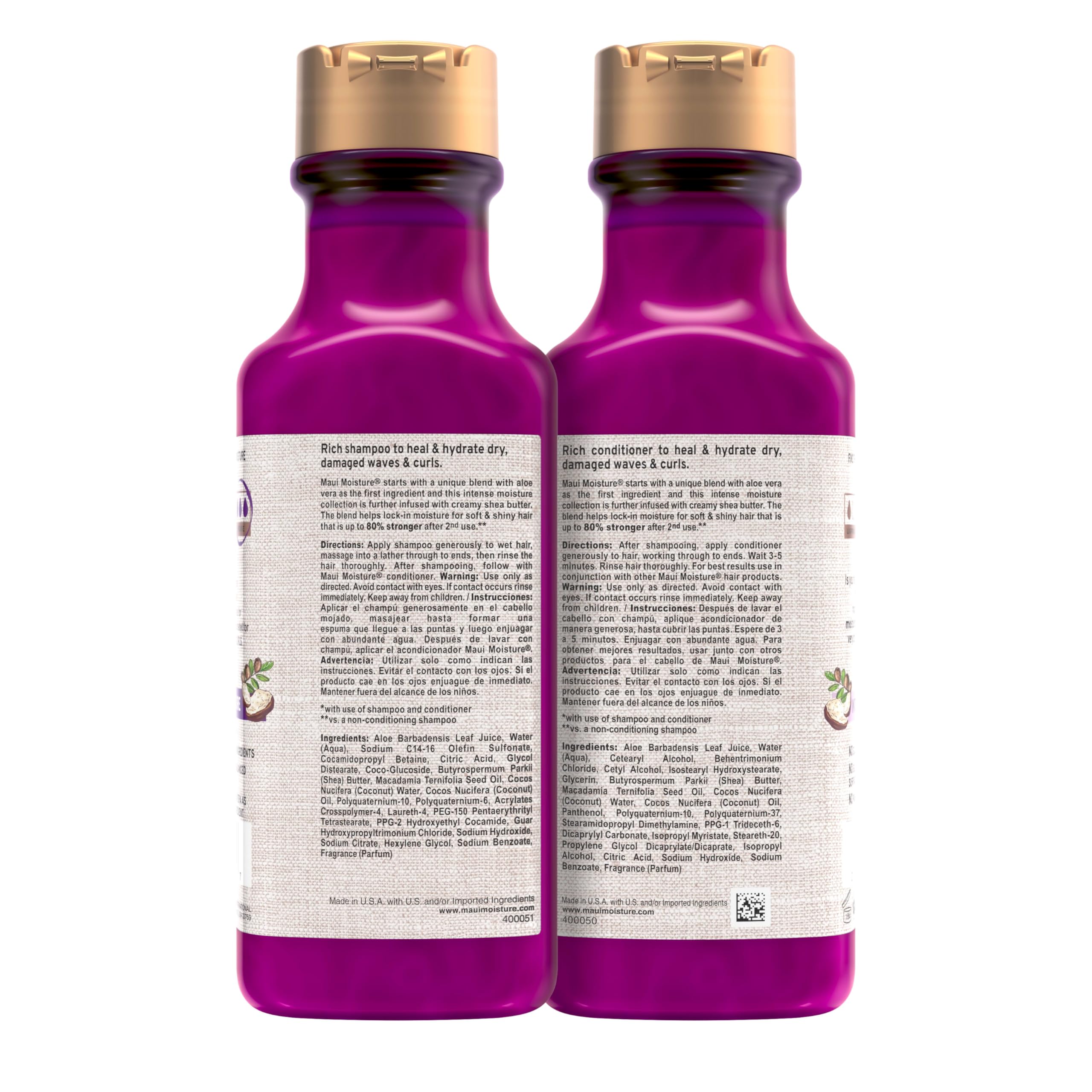 Maui Moisture color-treated safe icon confirms dye-friendly hair care.