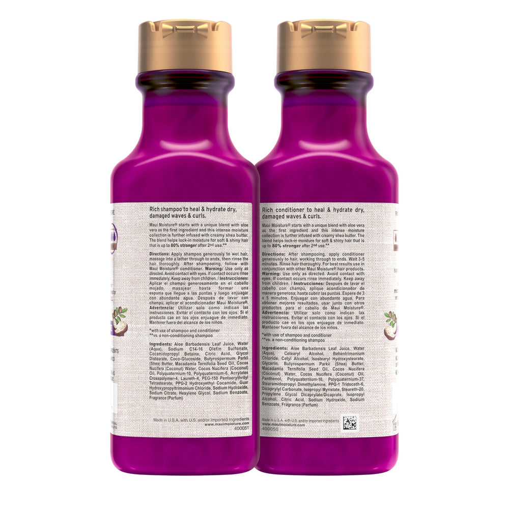 Maui Moisture color-treated safe icon confirms dye-friendly hair care.
