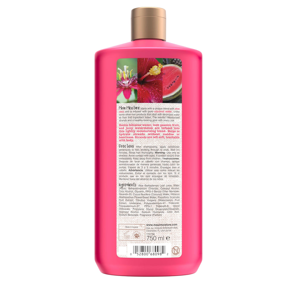 Maui Moisture outer packaging highlights eco-friendly, silicone-free care for curls.