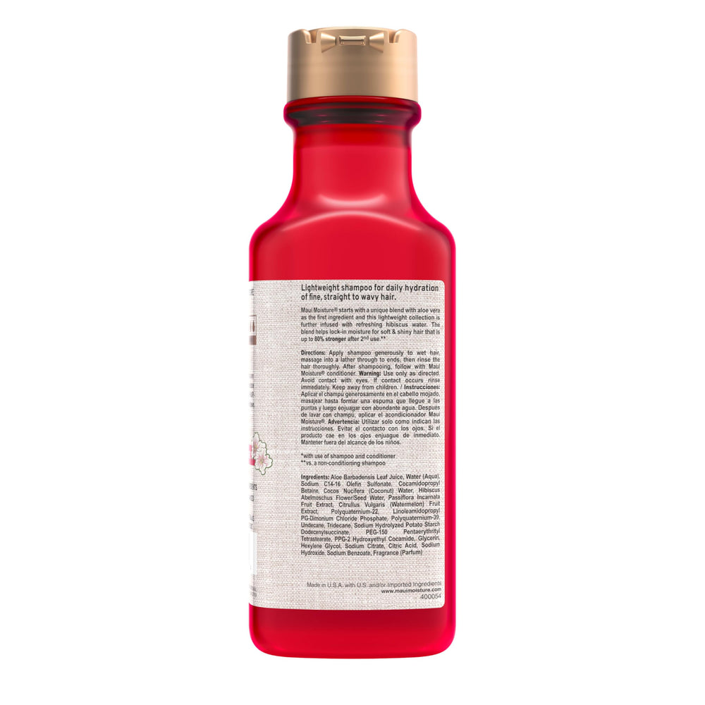 Soft, defined curls after using Maui Moisture Hibiscus Shampoo