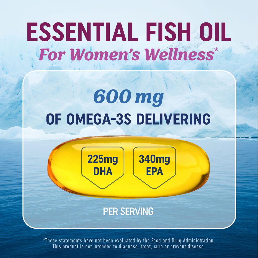 MAV Nutrition fish oil capsules with lemon-flavored coating, easy swallow and burpless for daily use.