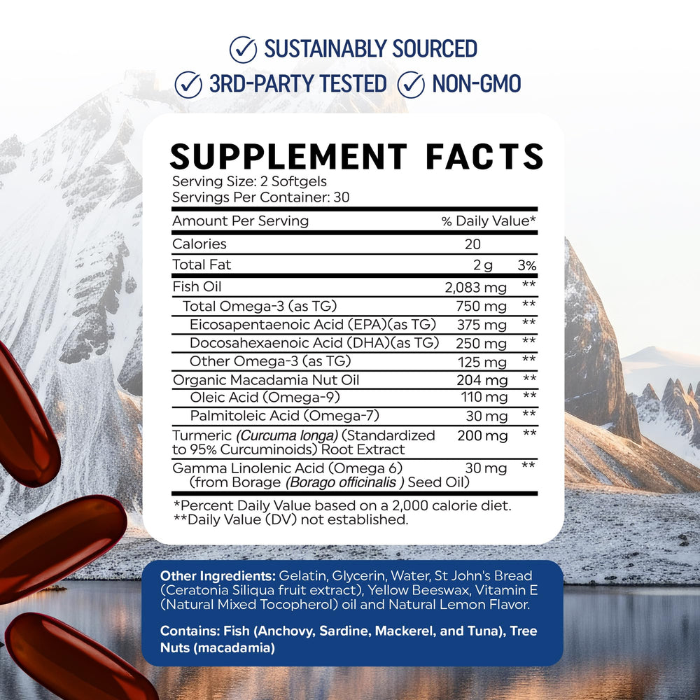MAV Nutrition Turmeric Curcumin capsule visual communicates antioxidant support