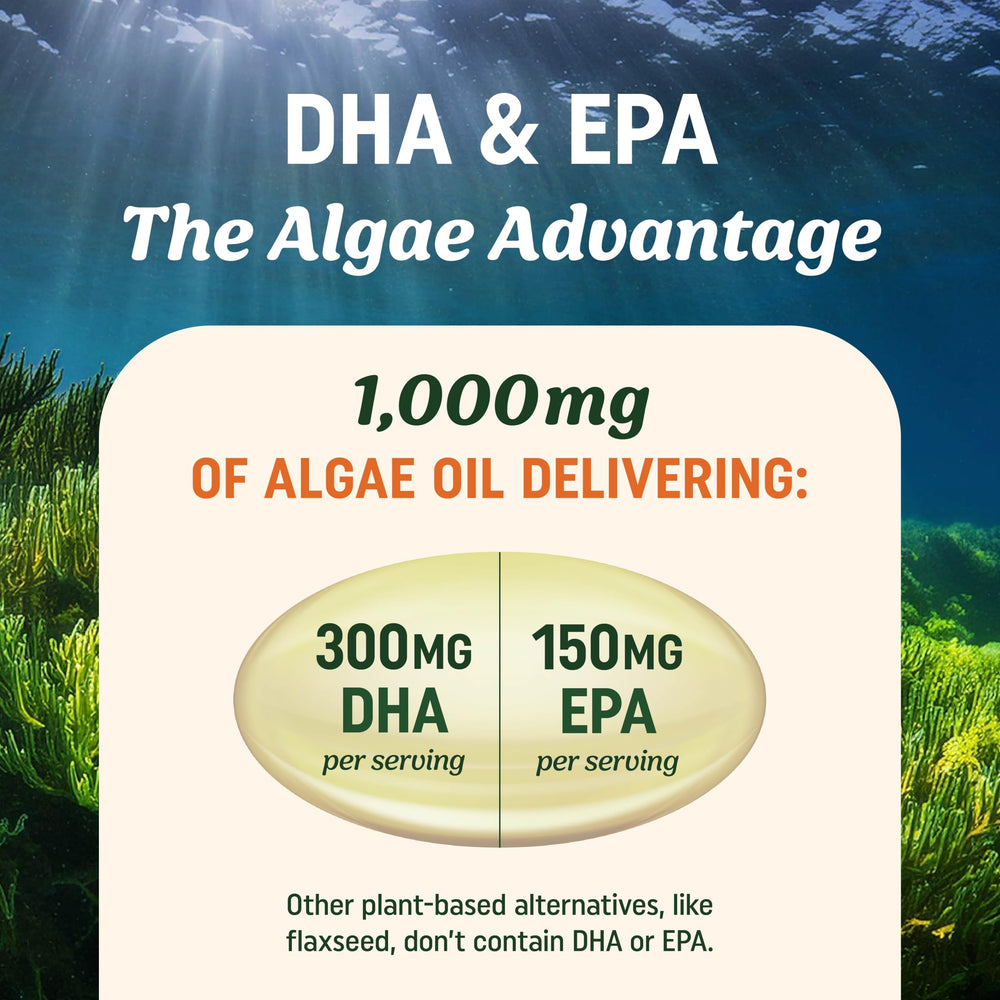 Pouring MAV Nutrition algae oil softgels into a hand.