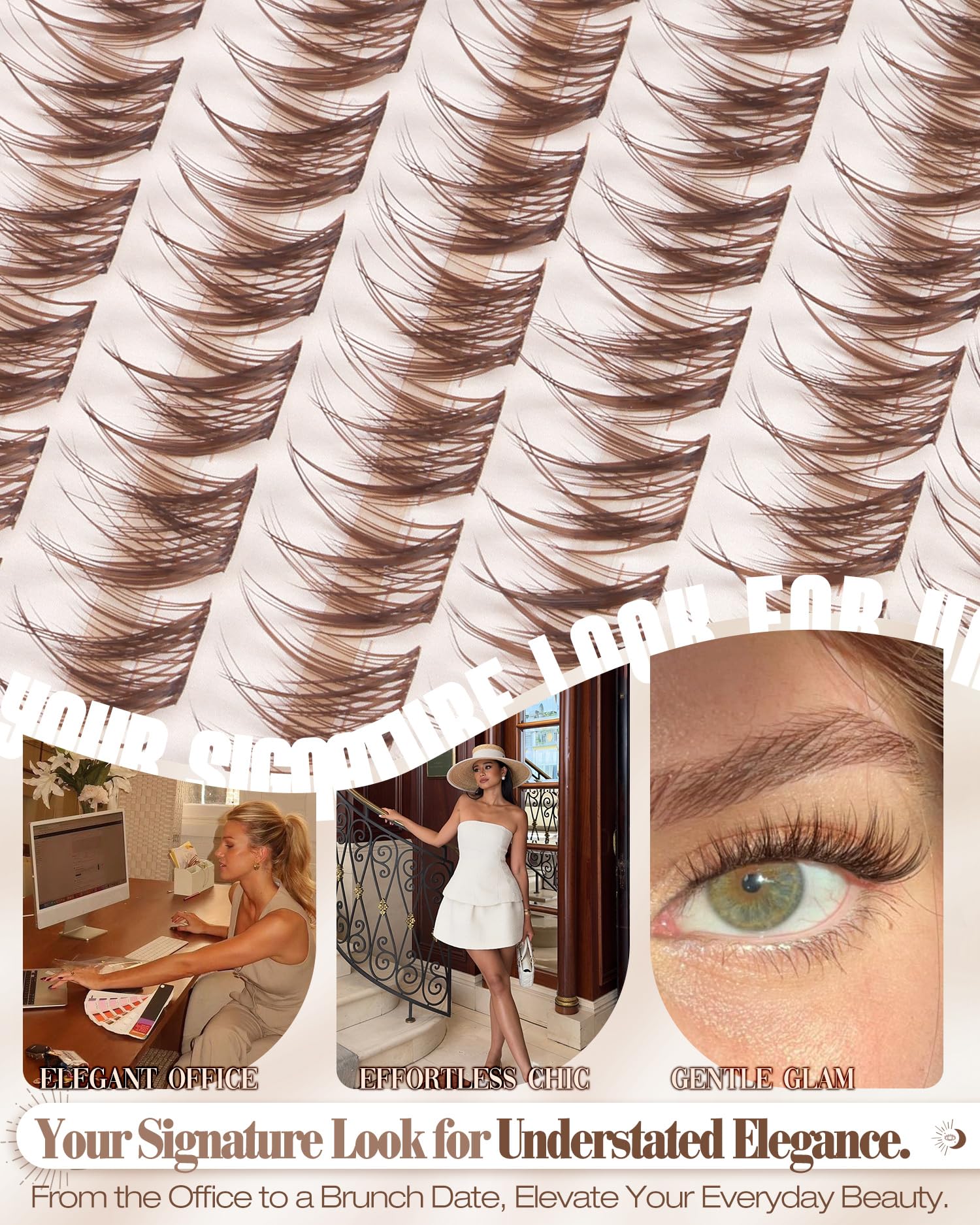 Mavphnee invisible-band detail emphasizes seamless lash line.