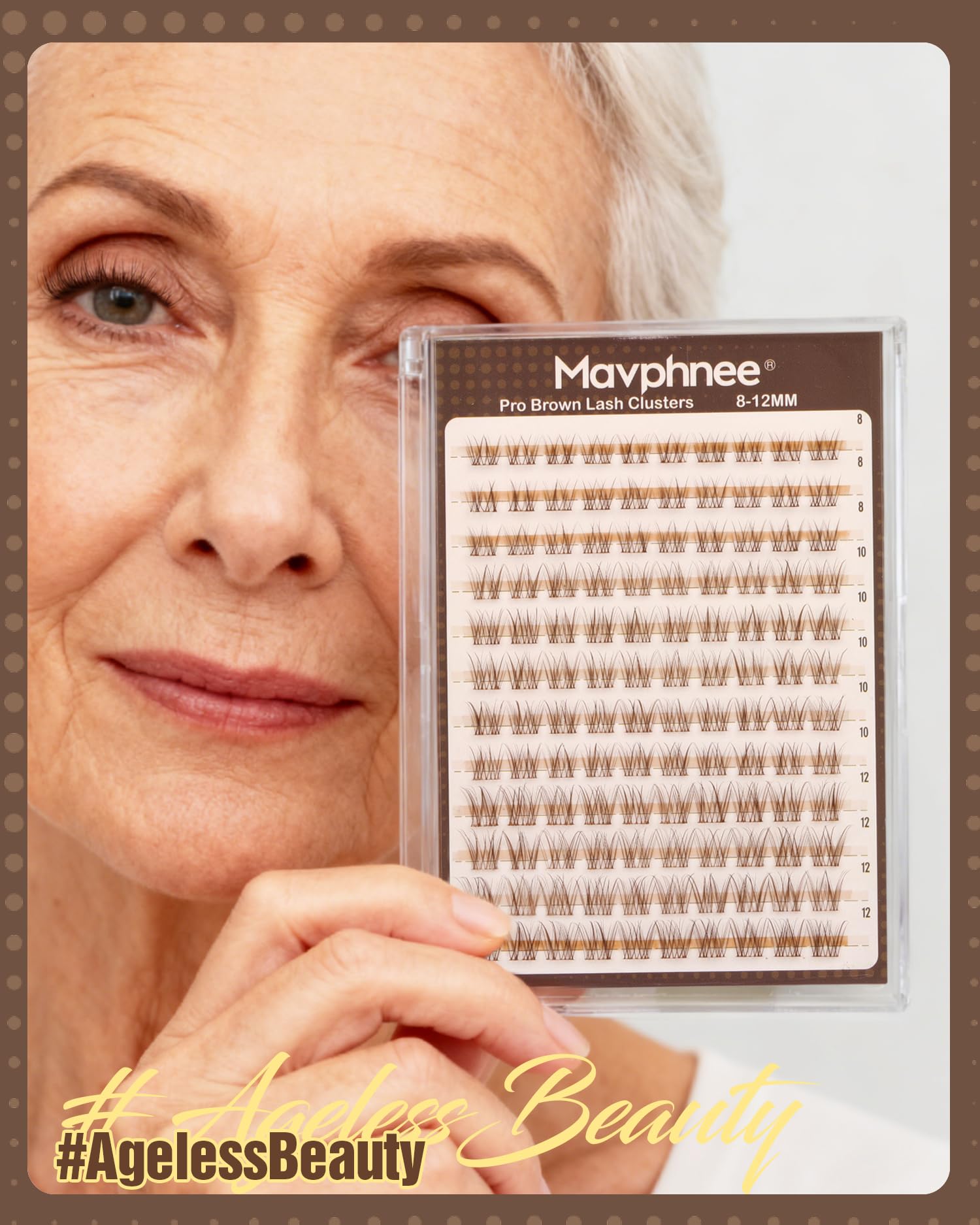 Mavphnee 120-piece pack for versatile daily looks and easy replacement.