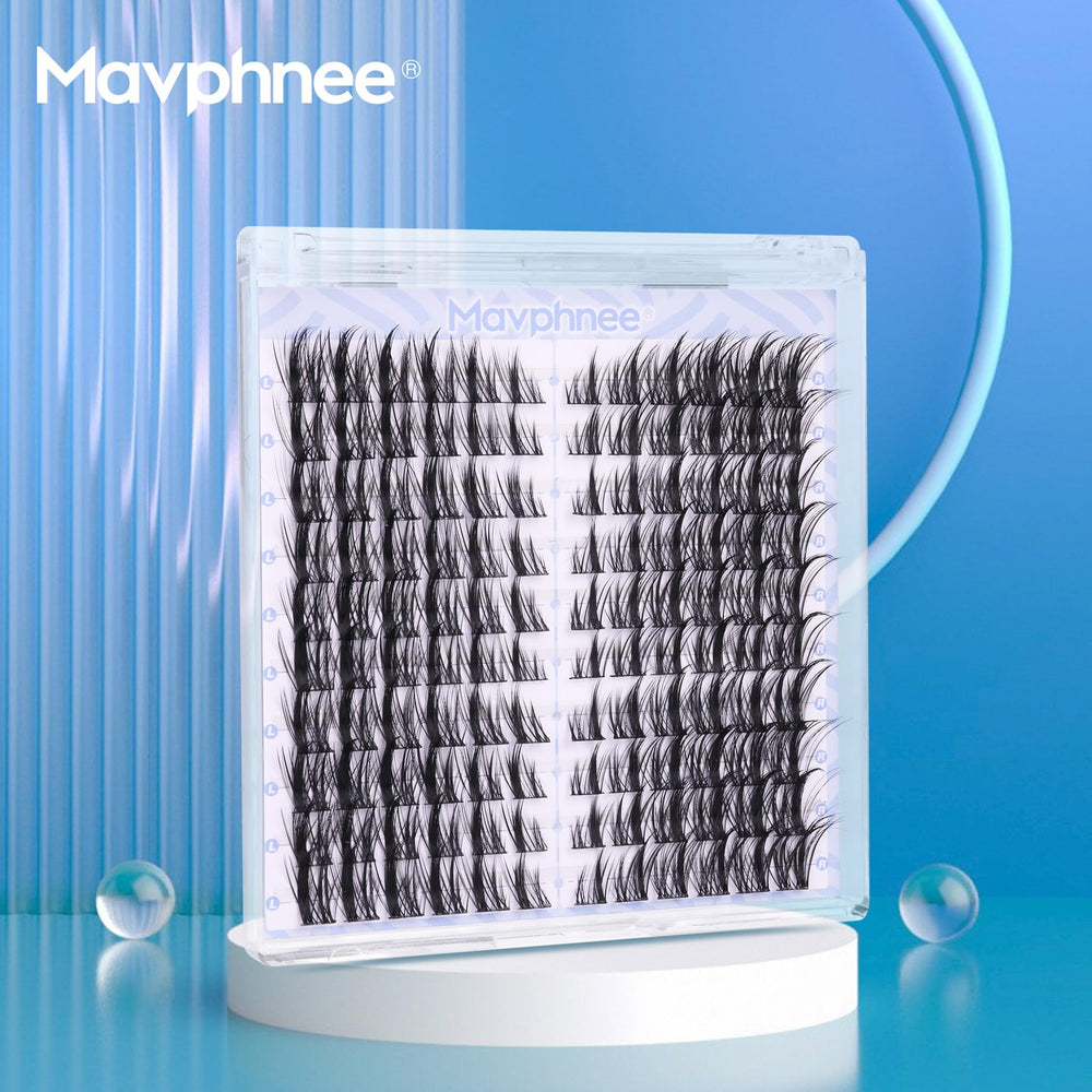 Mavphnee Manga Lash Clusters durable, reusable lashes with easy care.