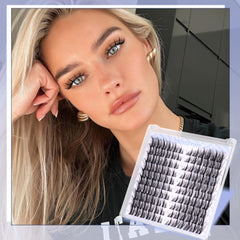 Mavphnee Manga Lash Clusters soft faux mink fibers for lightweight comfort.