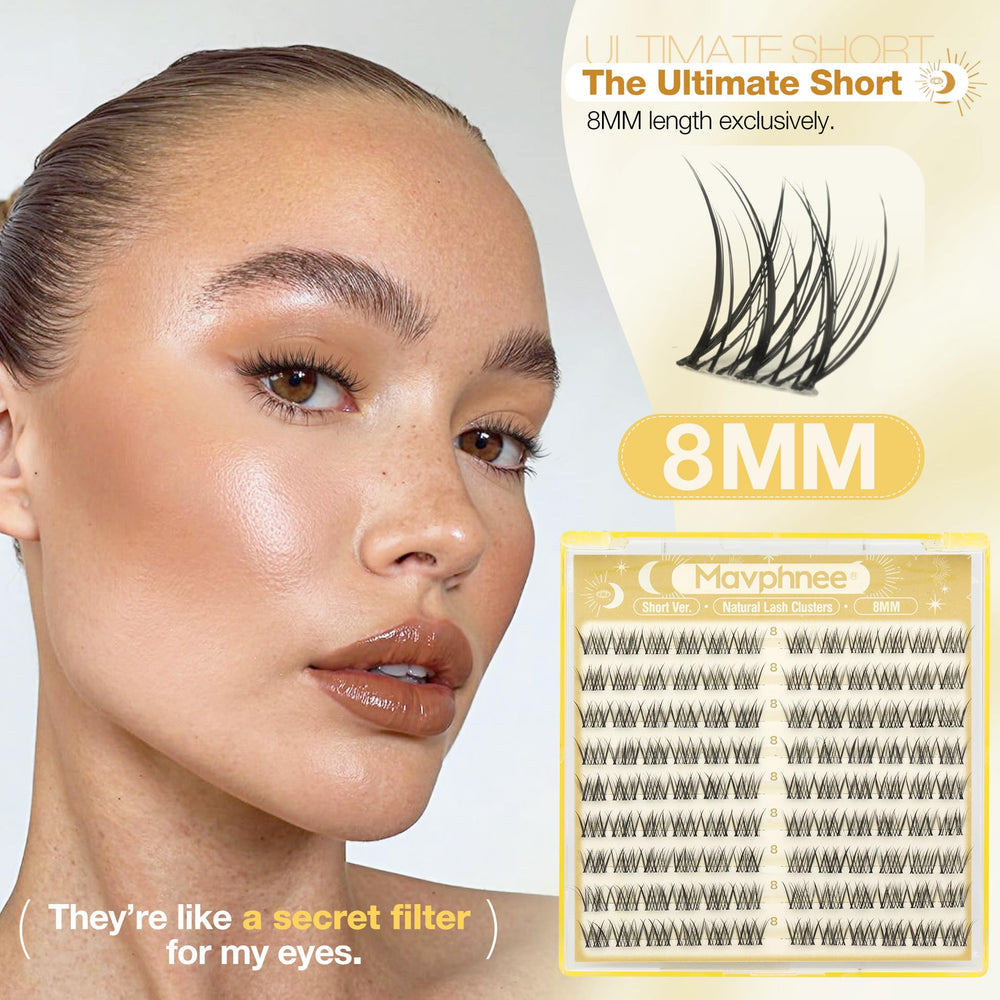 Mavphnee natural-look CC curve creates gentle eye-opening lift on most eye shapes.