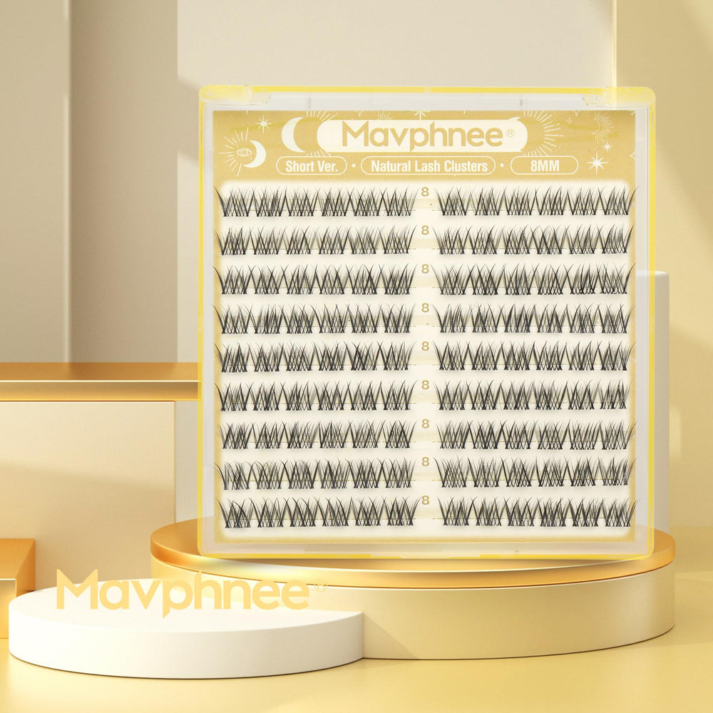 Mavphnee no-makeup look lash enhancement for subtle daily lift.