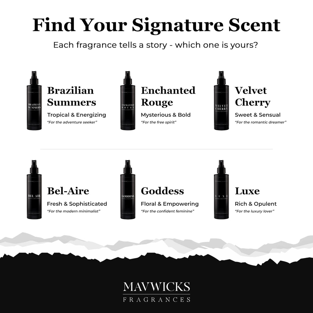 Packaging box of Mavwicks Enchanted Rouge for gifting or display.