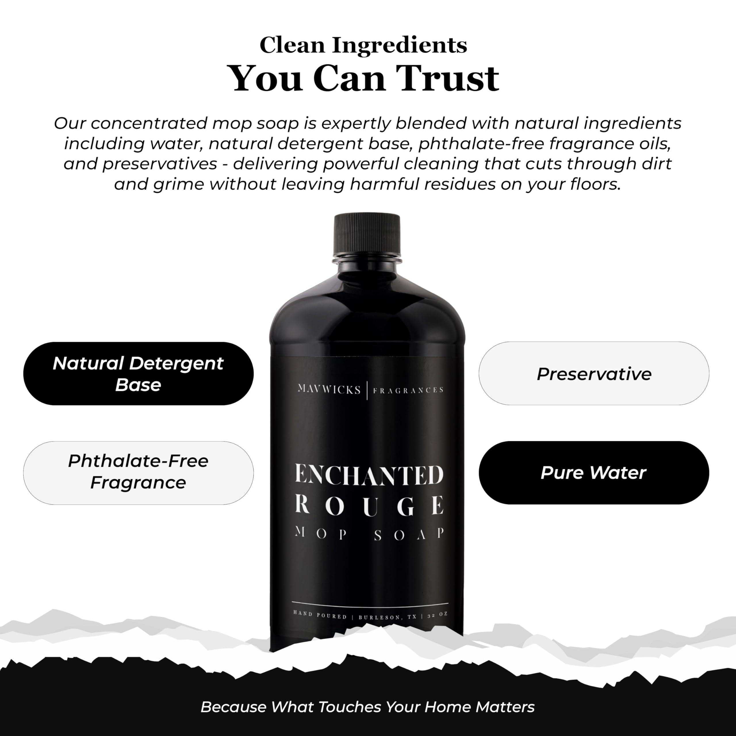 Mavwicks Enchanted Rouge pet-safe cleaner in action