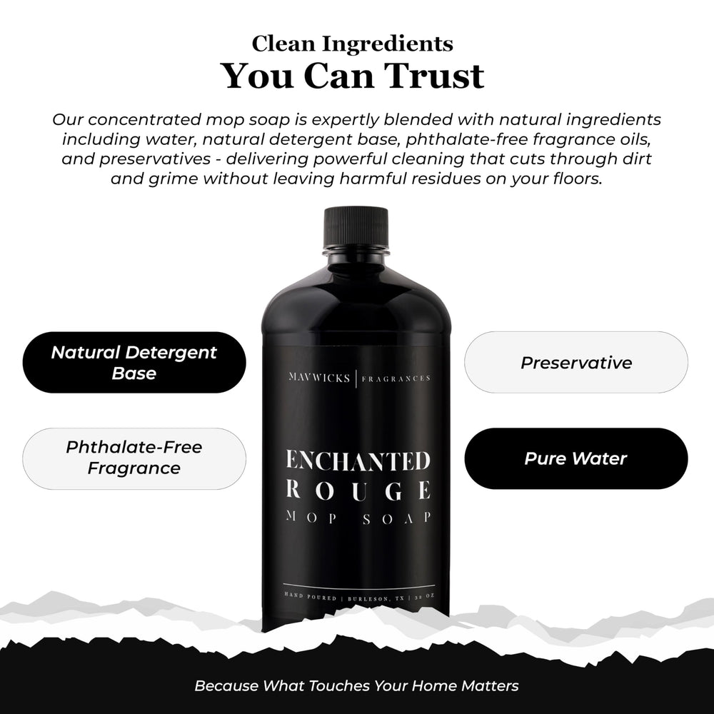 Mavwicks Enchanted Rouge pet-safe cleaner in action