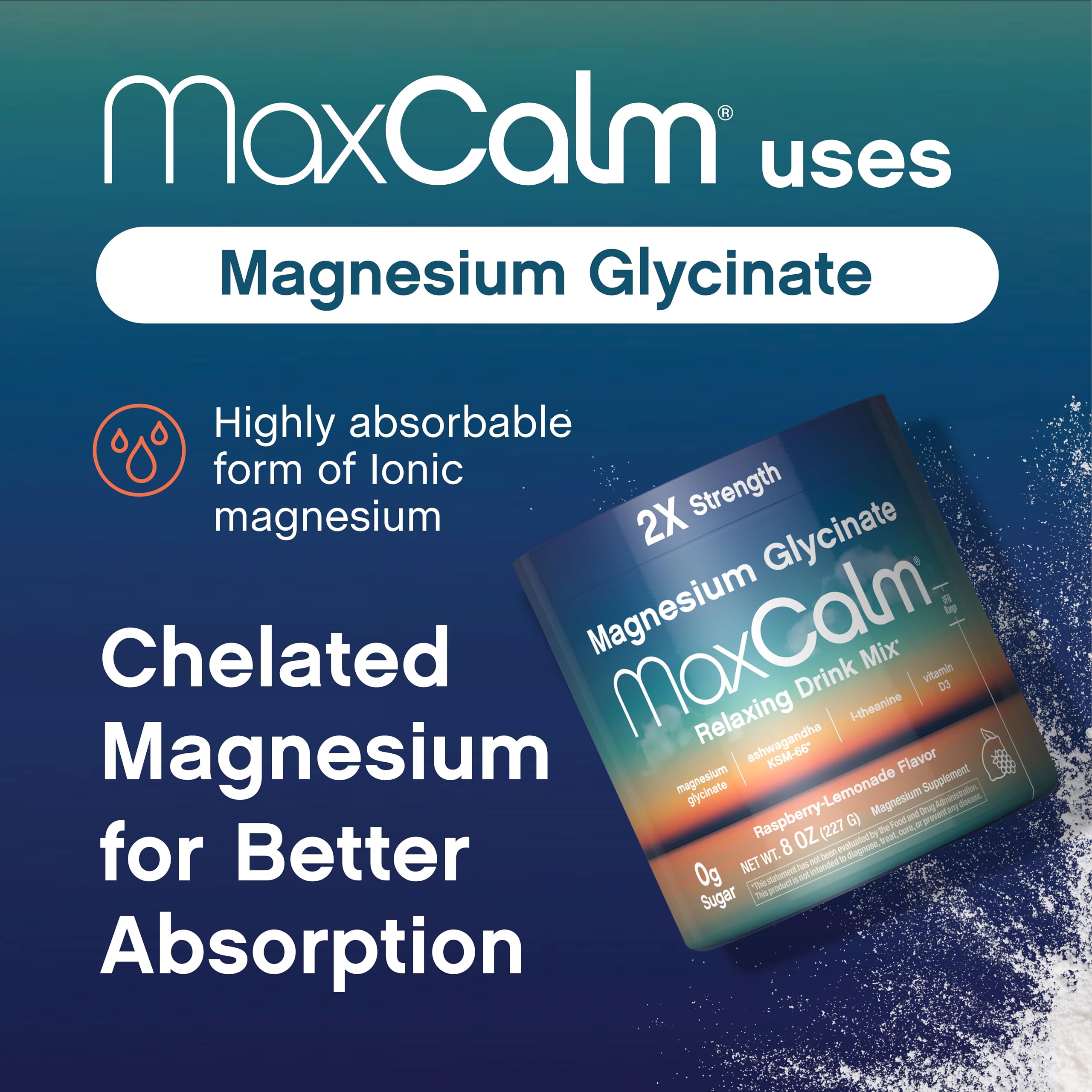 Max Calm lab-tested badge image reflecting quality and transparency.