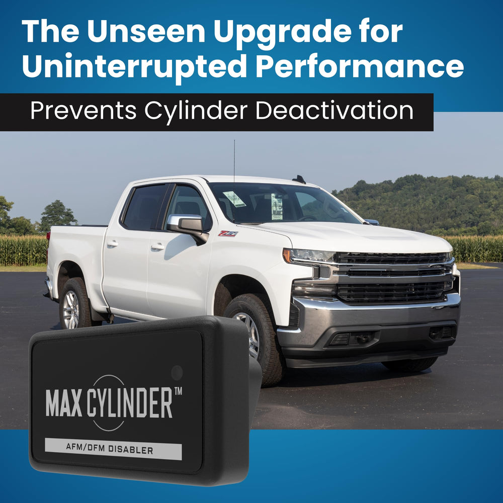 Max Cylinder AFM/DFM disabler warranty card emphasizes lifetime warranty.