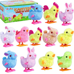 Max Fun Easter wind-up toy chick for festive goody bags and egg hunts.