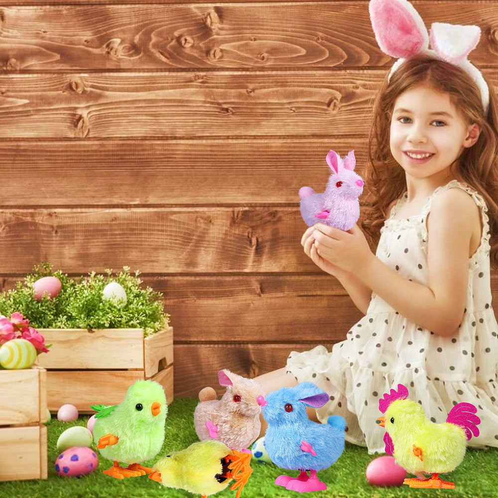 Max Fun Easter wind-up toy entertains kids aged four to eight.