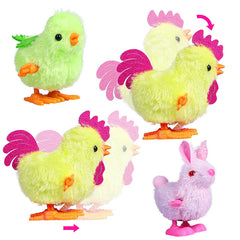 Max Fun wind-up toy jumping action with bright colors for kids.