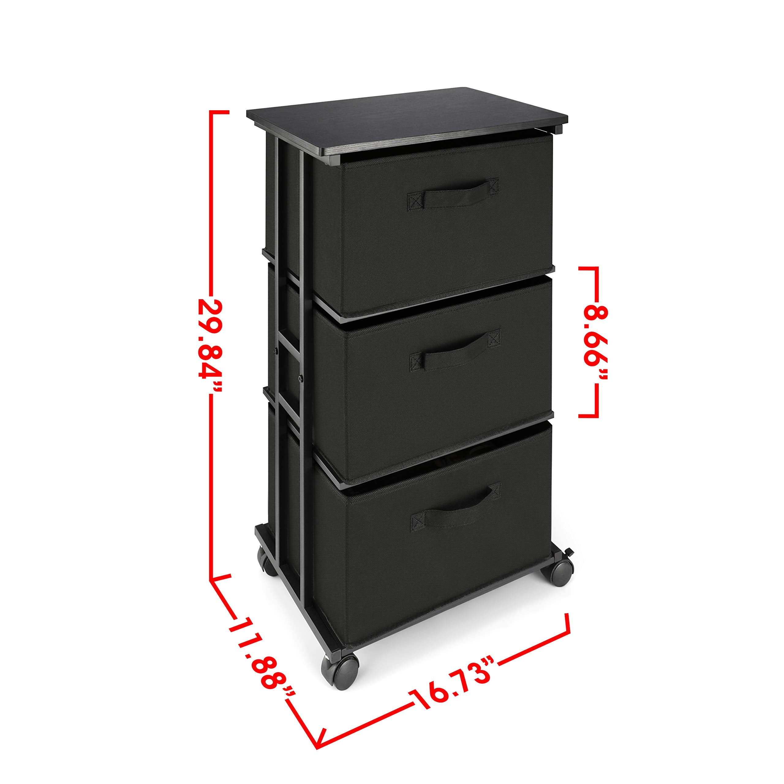MAX Houser dresser with sturdy metal frame adds lasting durability.