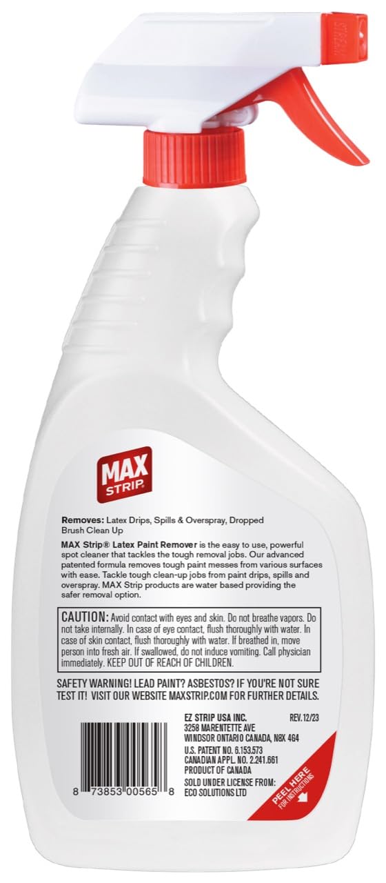 Max Strip packaging shown for quick, convenient use.