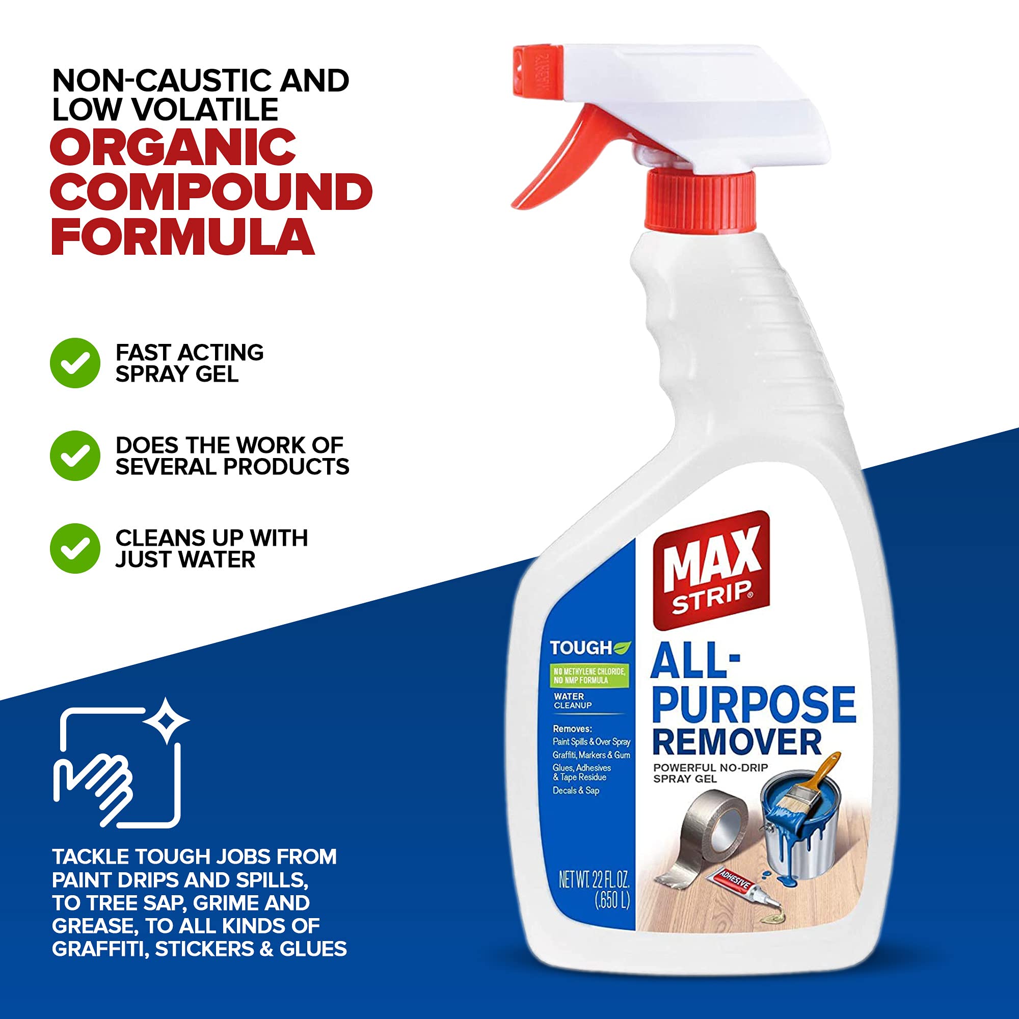 Max Strip brick and stone cleanup reveals clean surfaces.