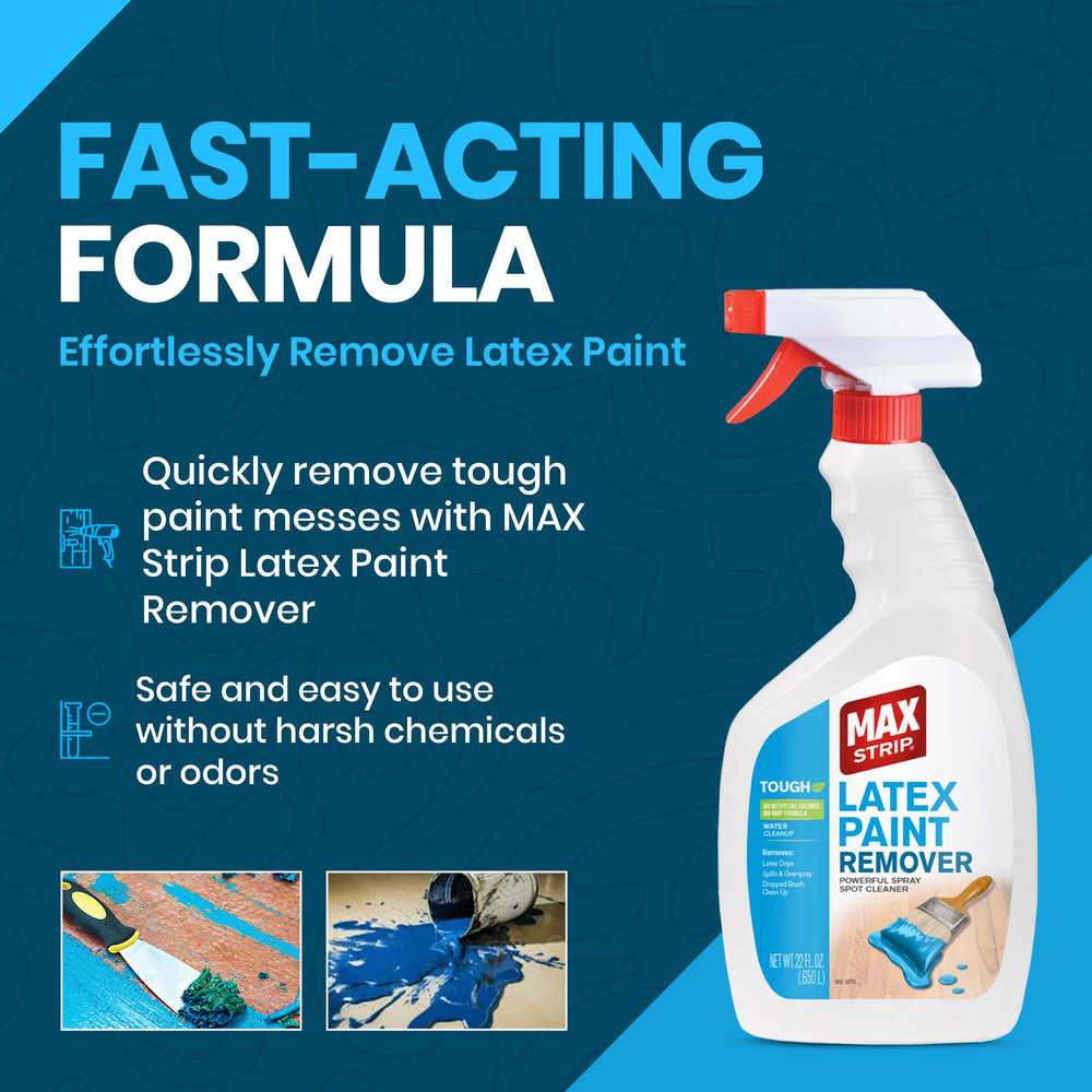 Max Strip color-safe formula for carpet, fabric, and tile usage.