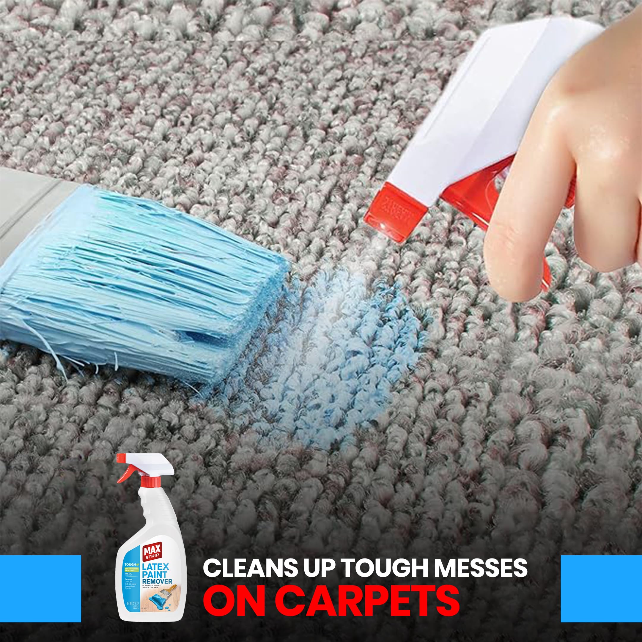 Max Strip low VOC, biodegradable formula for gentle cleanup.