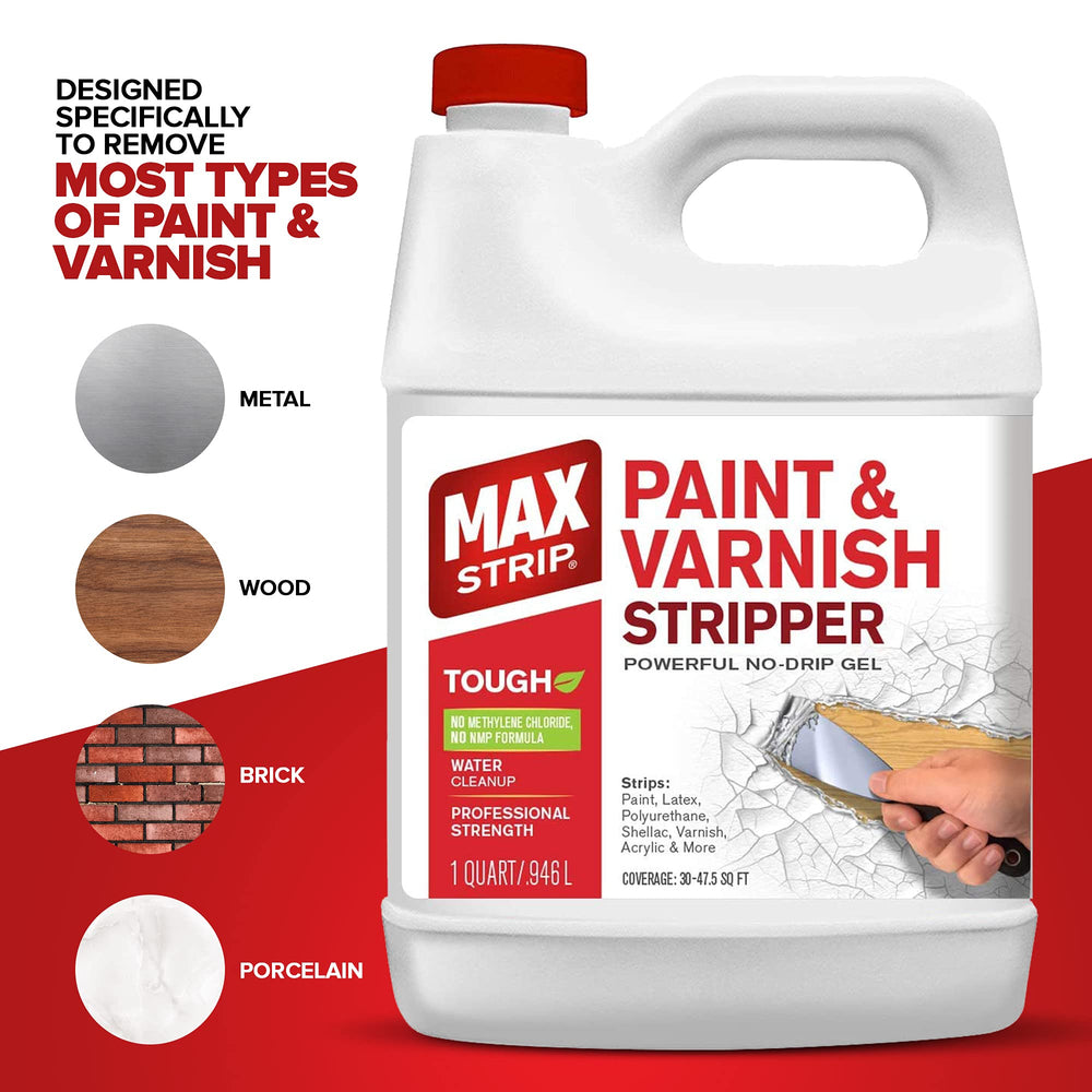 Max Strip tile finish removal for tile refinishing projects.