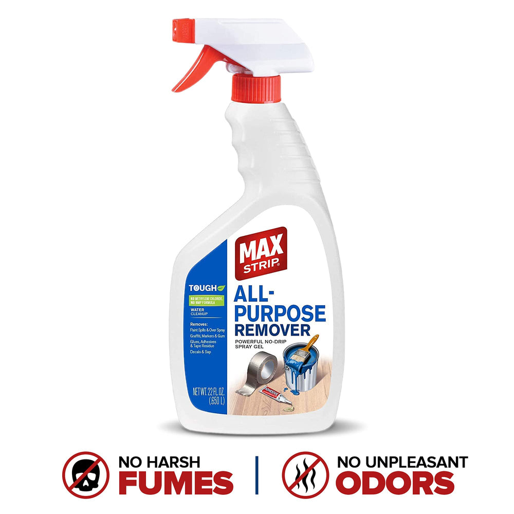 Max Strip wood plaster cleanup for mess-free removal.