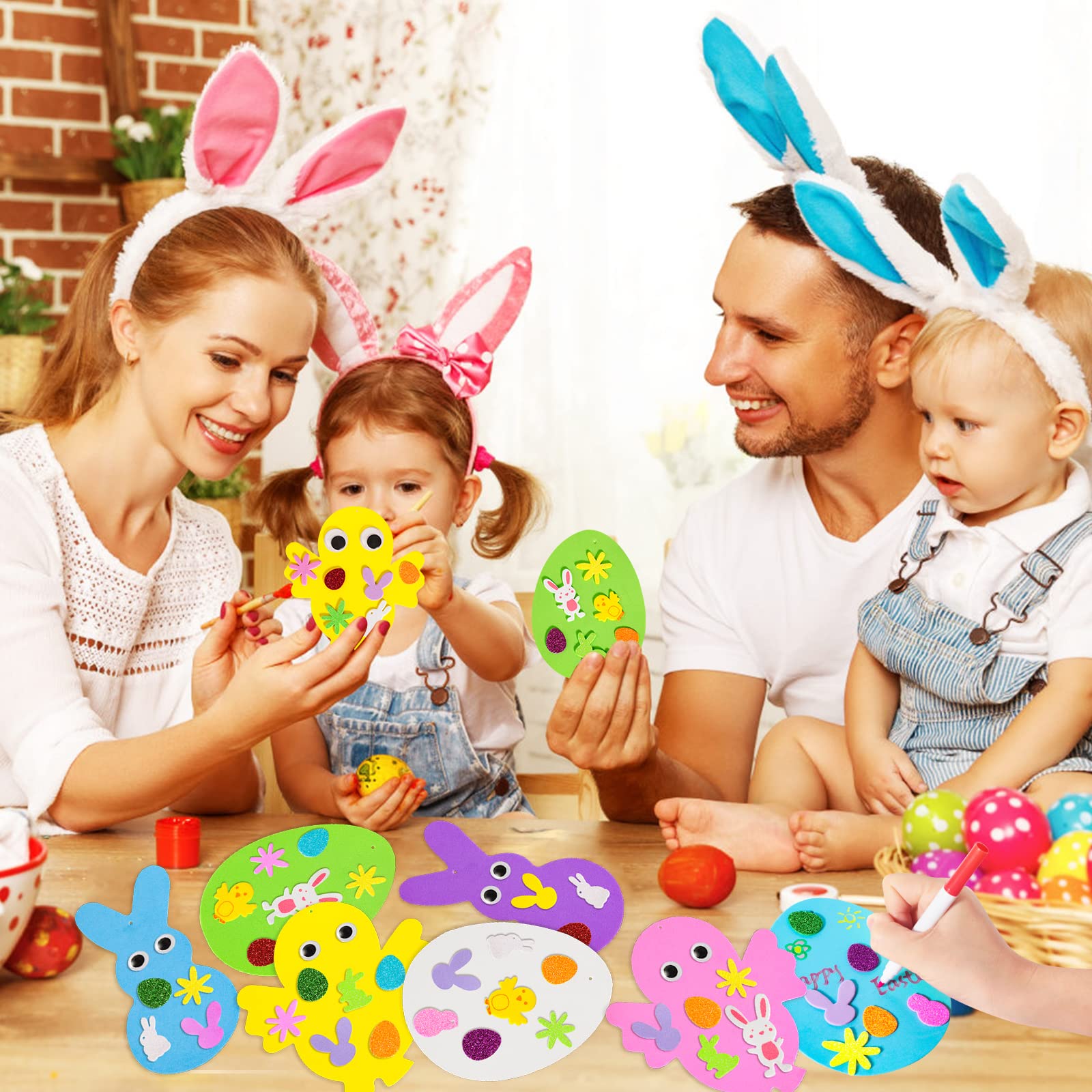 Max Fun wiggle eyes enhance kids' sticker art and characters.