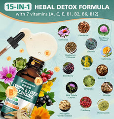 MaxHemp Liposomal Lymphatic Drainage Drops measuring dropper enables precise dosing.