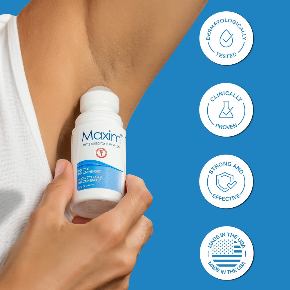 MAXIM money-back guarantee label offers purchase confidence.