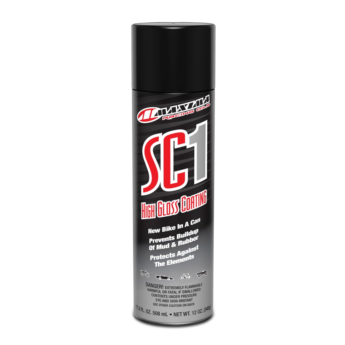 Maxima 78920 SC1 high gloss coating bottle protects plastic and painted surfaces with easy cleanup