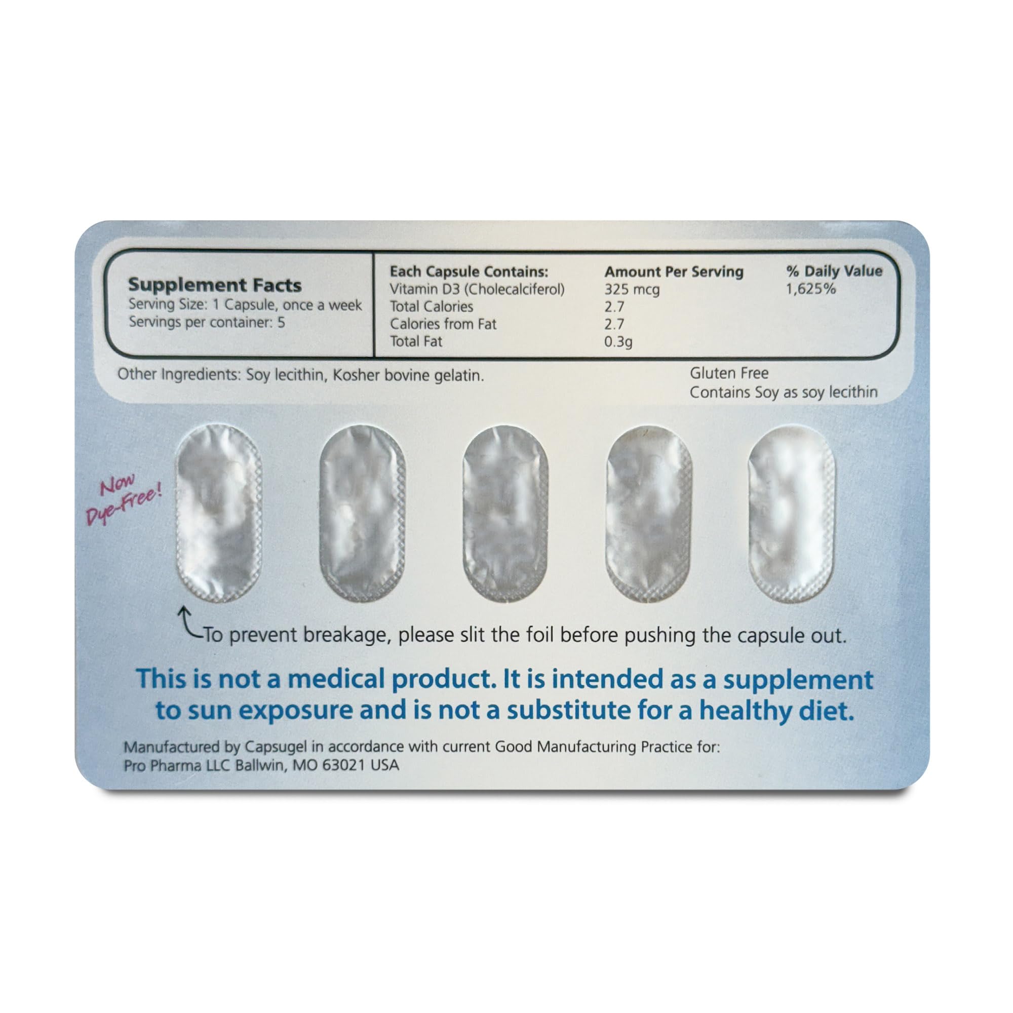 Maximum D3 made in USA badge on bottle signals quality.