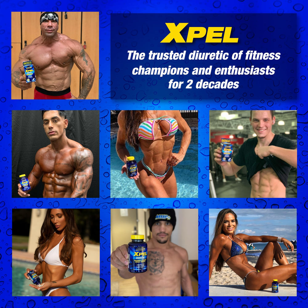 Maximum Human Performance Xpel daily use routine with water intake reminder