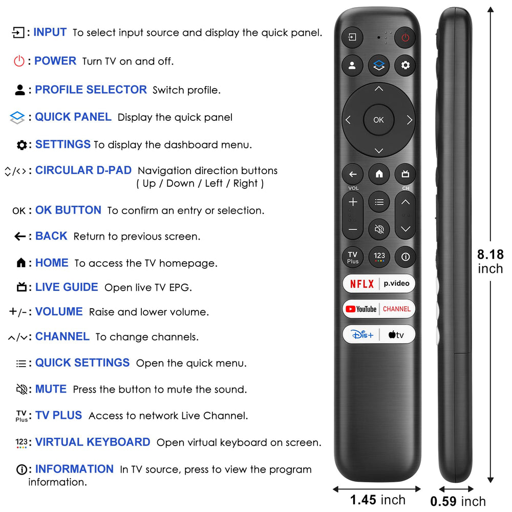 Maxitoc RC813 remote packaging box suitable for gifting or replacement
