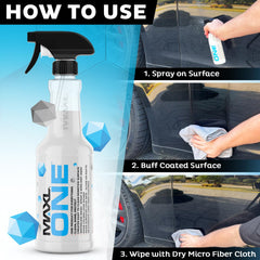 MAXLONE spray action delivers even coverage on multiple surfaces.