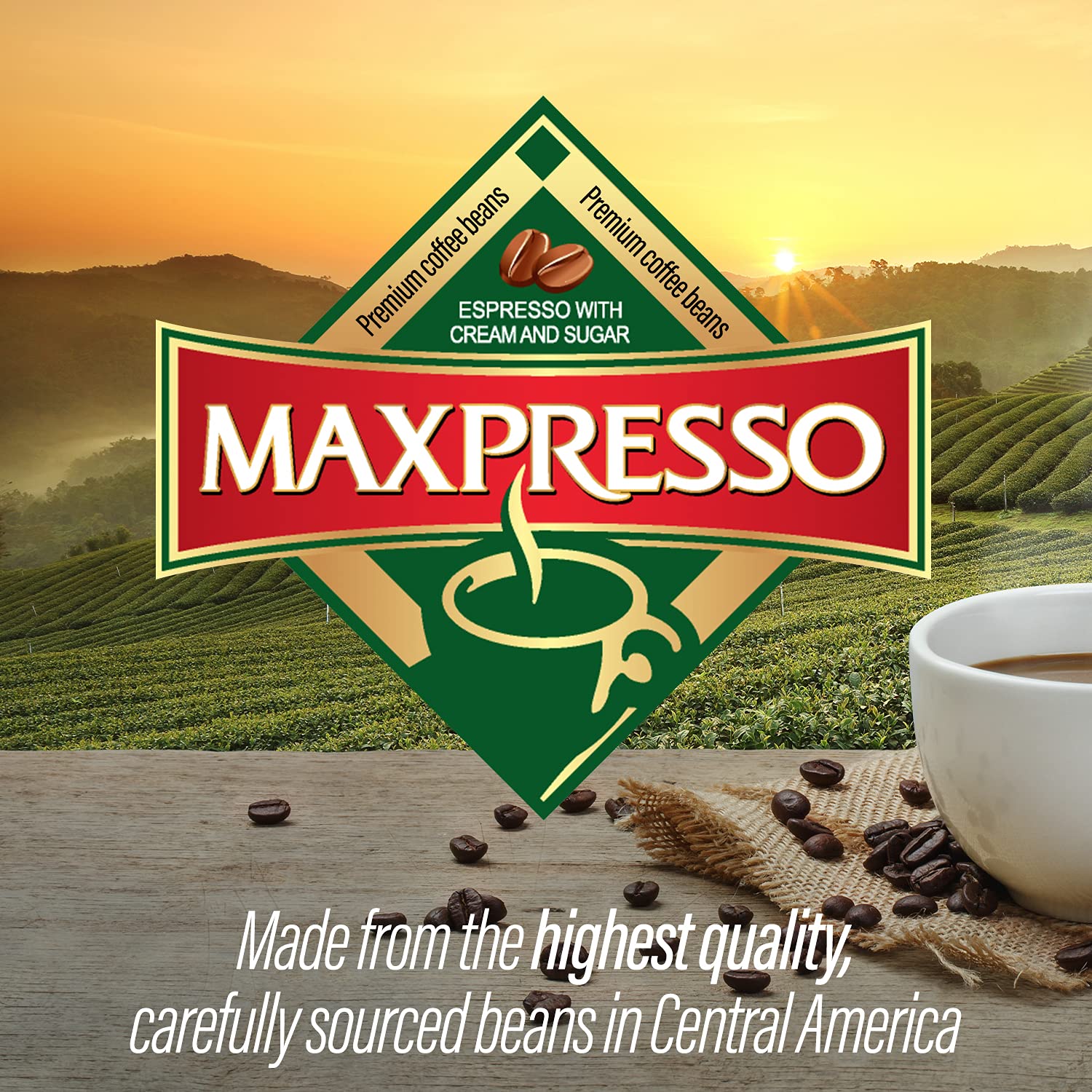 Maxpresso ready-to-mix sticks provide fast caffeine fix with adjustable sweetness.