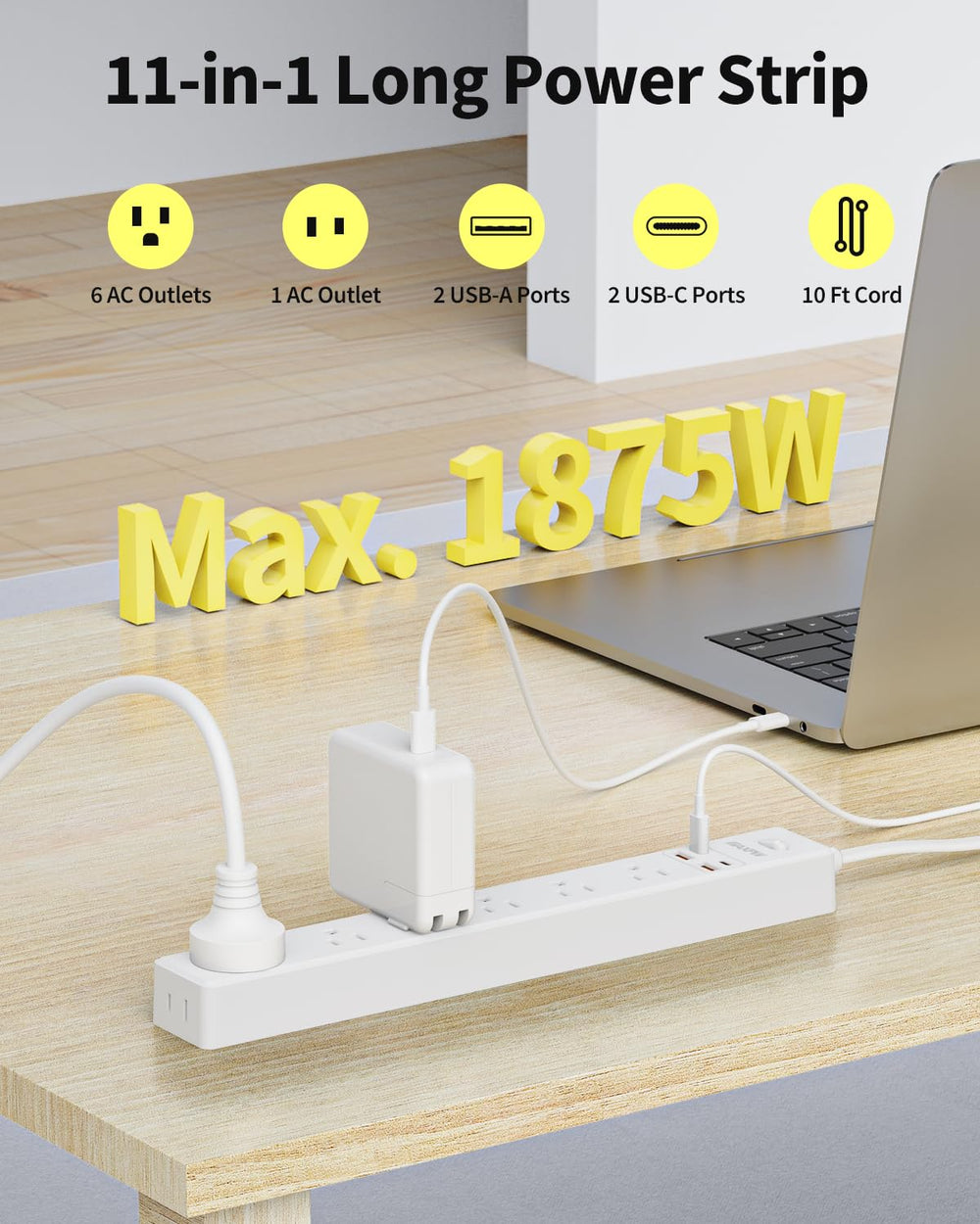 Maxpw flat plug with 45 degree design reduces outlet blockage