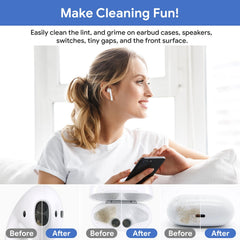 Maxsure airpods cleaning pen and soft brush clean tiny gaps safely