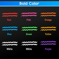 Maxtek neon markers writing on glass surface for vibrant signs.