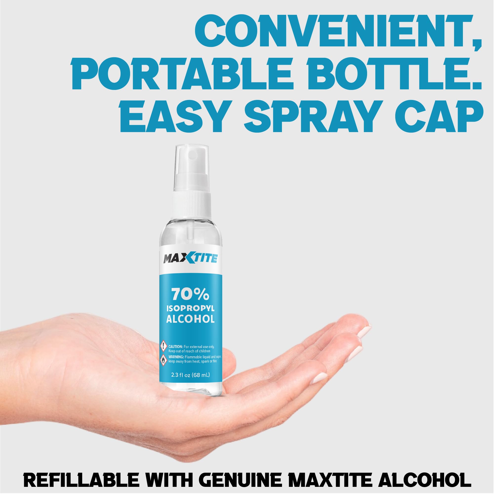 Maxtite 2.3 fl oz spray ideal for electronics and small-area cleaning.