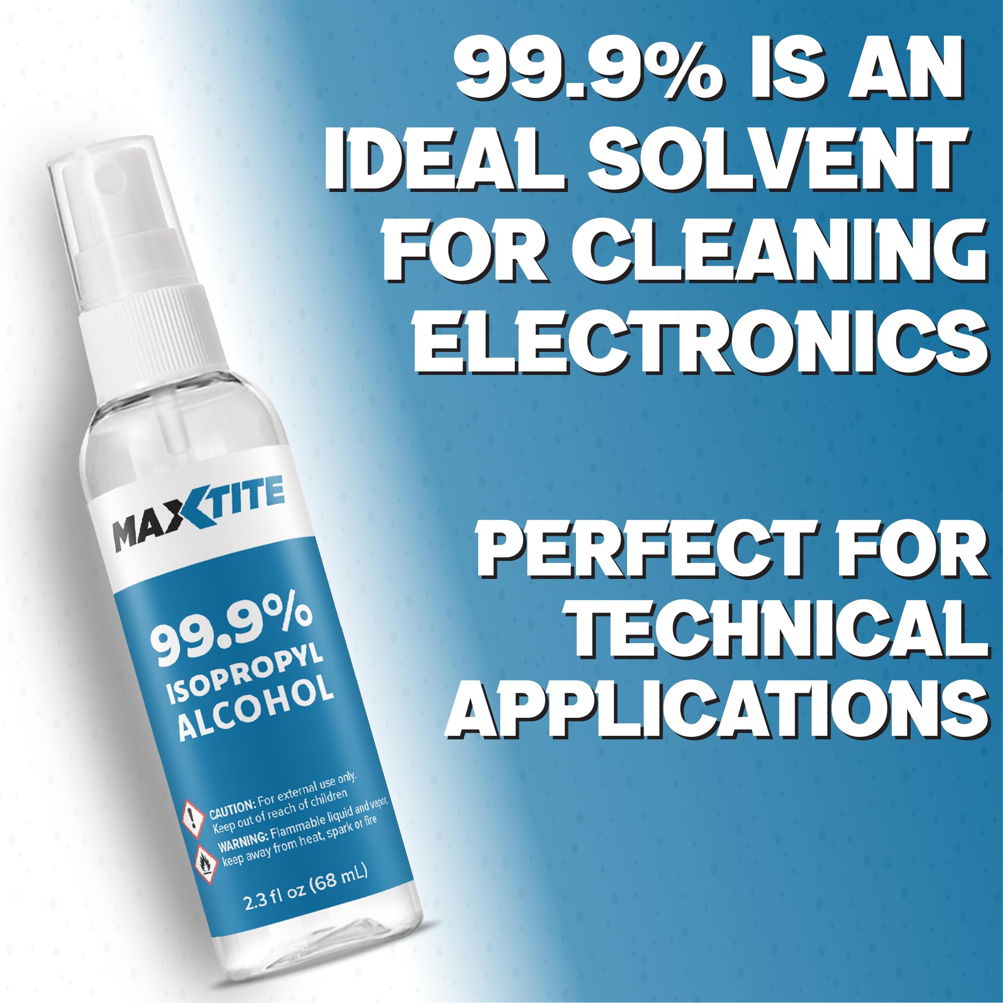 MAXTITE spray on hard surfaces like countertops and doorknobs
